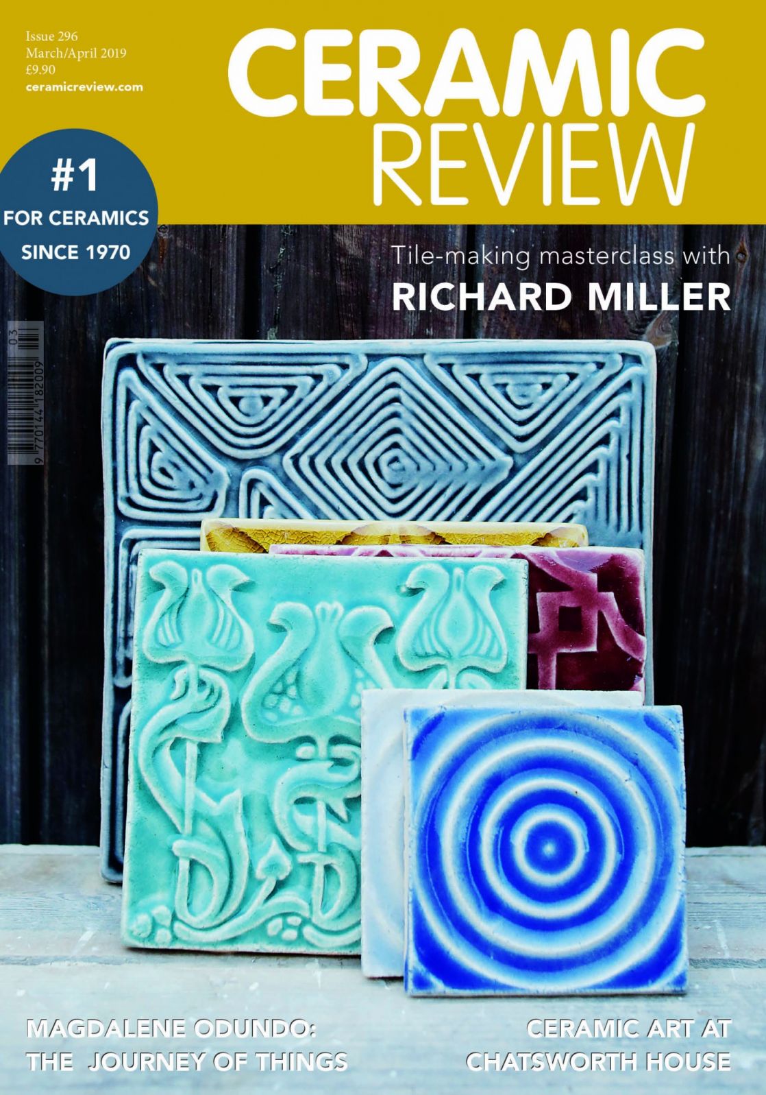 Ceramic Review CR issue 296 March April 2019